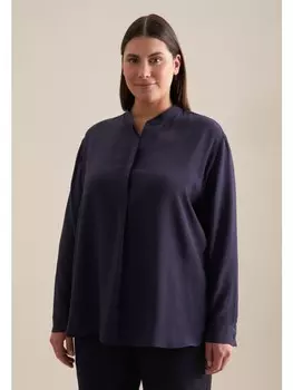 Блуза Seidensticker Tunika Regular, темно-синий