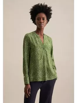 Блуза Seidensticker Tunika Regular, зеленый