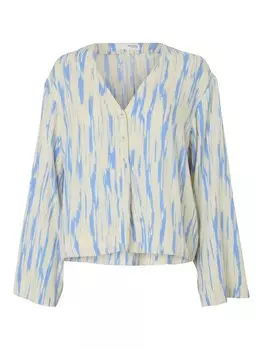 Блуза SELECTED Bela, кремовый