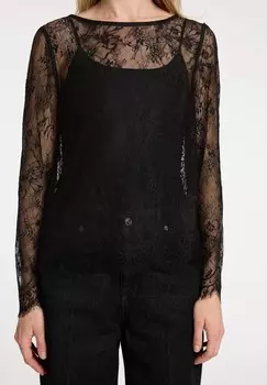 Блуза Selected Femme, черный