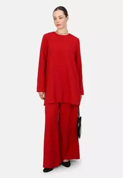 Блуза SET Modanisa, красный