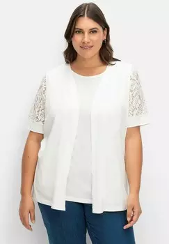 Блуза SET Sheego, кремовый