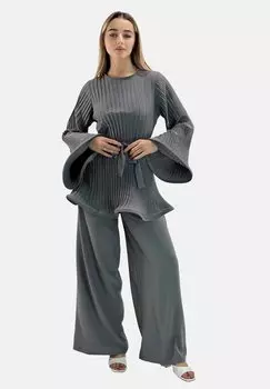 Блуза SET - Trousers Elara, серый