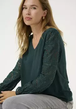 Блуза SHANI Love Copenhagen, темно-зеленый
