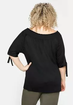Блуза Sheego, черный