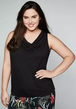 Блуза Sheego, черный