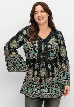 Блуза Sheego, черный