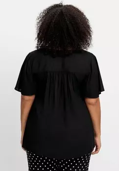 Блуза Sheego, черный