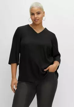 Блуза Sheego, черный