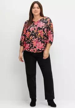 Блуза Sheego, черный