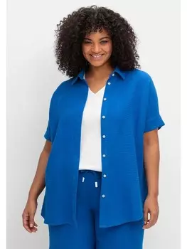 Блуза sheego, цвет kobalt