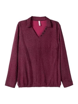 Блуза Sheego, цвет Wine Red