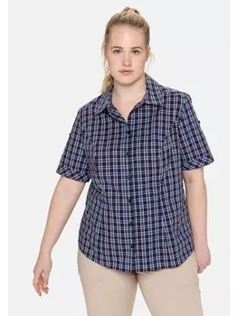 Блуза sheego Funktions, морской