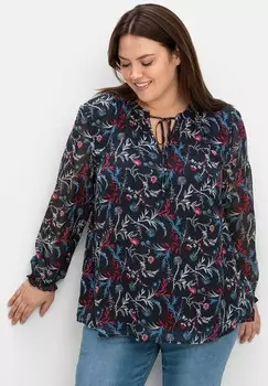 Блуза Sheego, синий