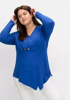 Блуза Sheego, синий