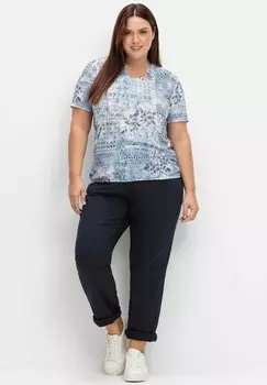 Блуза Sheego, синий