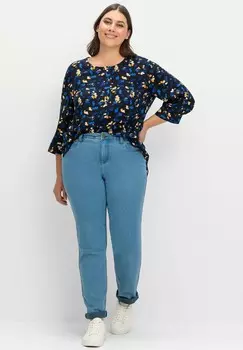 Блуза Sheego, синий