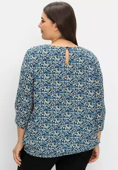 Блуза Sheego, синий