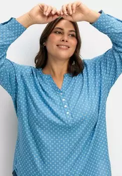 Блуза Sheego, синий