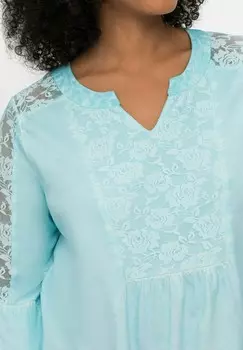 Блуза Sheego, светло-голубой