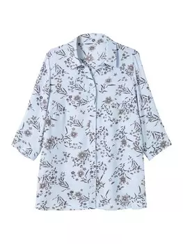 Блуза Sheego, светло-синий