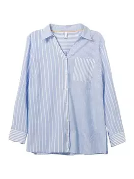 Блуза Sheego, светло-синий