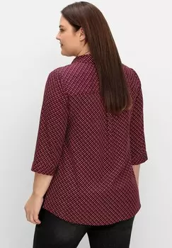 Блуза Sheego, темно-красный
