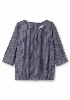 Блуза Sheego, темно-синий