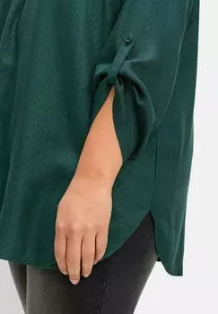 Блуза Sheego, темно-зеленый