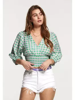 Блуза SHIWI, цвет grn/lila