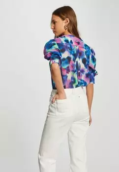 Блуза SHORT SLEEVED Morgan, мультиколор