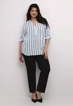 Блуза SIDA Kaffe Curve, кремовый