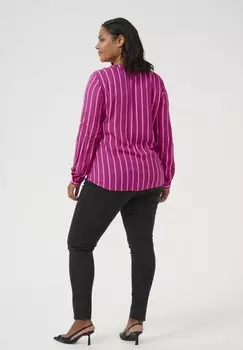 Блуза SIDA Kaffe Curve, розовый