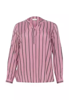 Блуза SIDA Kaffe Curve, розовый