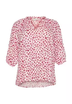 Блуза SIGRIDA Kaffe Curve, розовый