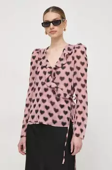 Блуза Silvian Heach, розовый