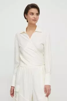 Блуза Sisley, бежевый