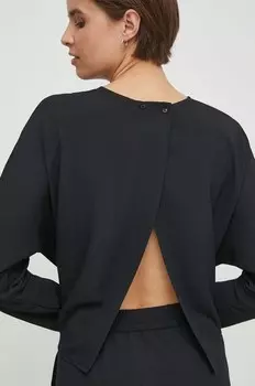 Блуза Sisley, черный