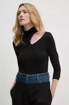 Блуза Sisley, черный