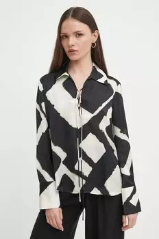 Блуза Sisley, черный