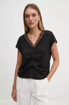 Блуза Sisley, черный