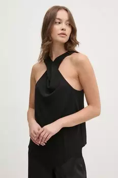 Блуза Sisley, черный