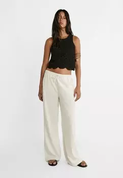 Блуза SLEEVELESS EFFECT Stradivarius, черный