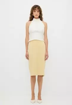 Блуза SLEEVELESS PLEATED adL, бежевый