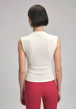 Блуза SLEEVELESS SHIRED adL, белый