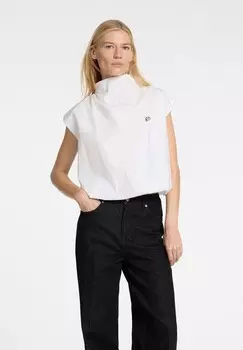 Блуза SLFDELIA Selected Femme, белый