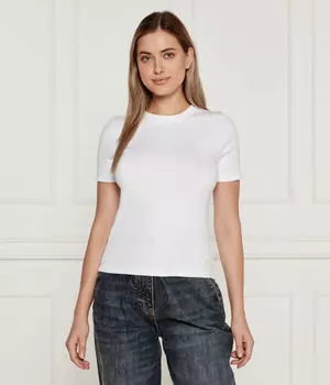 Блуза Slim fit Calvin Klein Jeans, белый