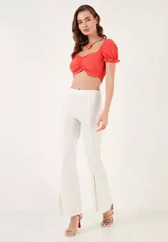 Блуза Slim Fit LELA, коралловый