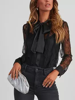 Блуза So You, черный