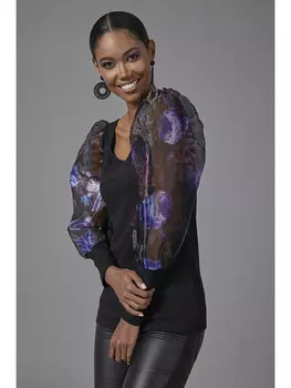 Блуза So You, черный